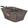 Basil Capri Rattan Look Flex Bike Basket 27L - Nature Brown