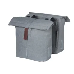Basil City Double Bag - Grey