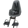 Bobike GO Mini Child Bike Seat - Macaron Grey