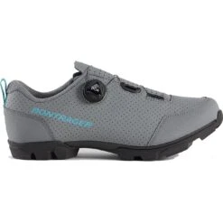 Bontrager Evoke Mountainbike Shoe - Quicksilver / Teal