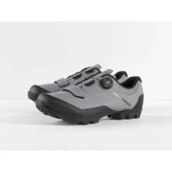 Bontrager Foray Mountainbike Shoe - Quicksilver / Black -Bike Sale Shop bontrager foray mountainbike shoe quicksilver black 3 987965