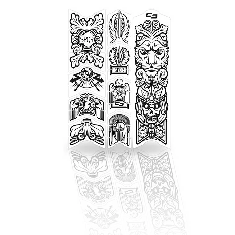 Unleazhed Frame Unscratch Bp01-S Frame Protection Tape Down Tube - Empire Black Matt 1 Unleazhed Frame Unscratch Bp01-S Frame Protection Tape Down Tube - Empire Black Matt