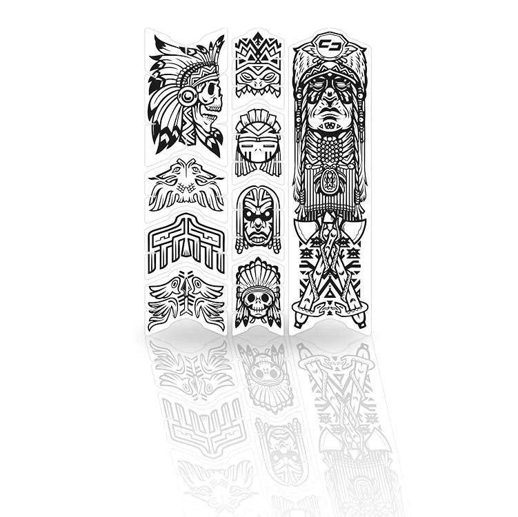 Unleazhed Frame Unscratch Bp01-S Frame Protection Tape Down Tube - Tatanka Black Glossy 1 Unleazhed Frame Unscratch Bp01-S Frame Protection Tape Down Tube - Tatanka Black Glossy