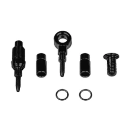 Trickstuff Fitting Kit M8x0.75 & Banjo For Kevlar Brake Hose - Black