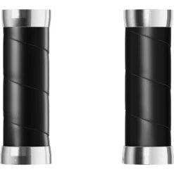 BROOKS ENGLAND Brooks Slender Leather Grips For Twist Shifter - 100/100mm - Black