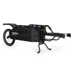 Burley Coho XC Single-Wheel Cargo Trailer - Black