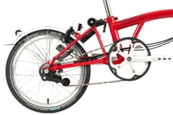 Brompton C Line Utility - 3-Speed - Low Bar - Standard Seatpost - Dynamo - 16" Folding Bike - 2022 - House Red Matt -Bike Sale Shop c line explore 6 speed low bar standard seatpost house red matt 4 1216499