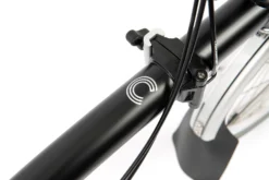 Brompton C Line Utility - 3-Speed - High Bar - Telescopic Seatpost - 16" Folding Bike - 2022 - Black Matt -Bike Sale Shop c line explore 6 speed mid bar standard seatpost black matt 8 1215499 1