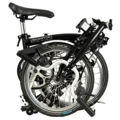 Brompton C Line Explore - 6-Speed - Mid Bar - Standard Seatpost - Rear Rack & Dynamo - 16" Folding Bike - 2022 - Black Matt 9 Brompton C Line Explore - 6-Speed - Mid Bar - Standard Seatpost - Rear Rack & Dynamo - 16" Folding Bike - 2022 - Black Matt -Bike Sale Shop c line explore 6 speed mid bar standard seatpost dynamo black matt 3 1215563 1