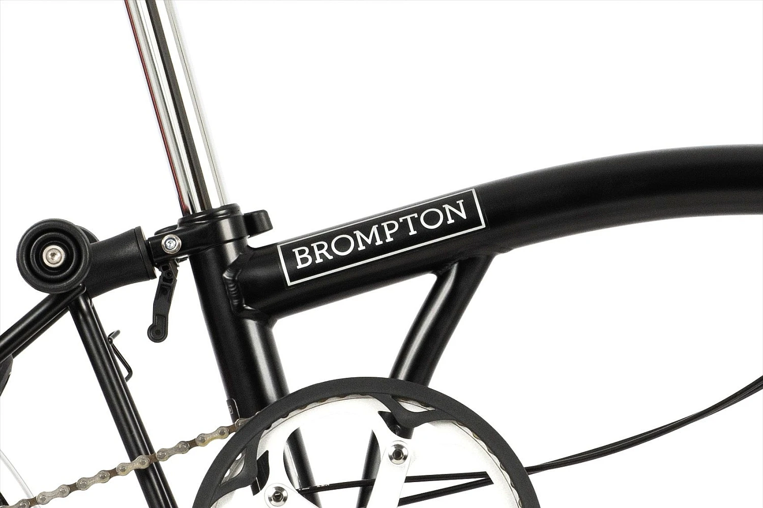 Brompton C Line Utility - 3-Speed - High Bar - Extended Seatpost - 16" Folding Bike - 2022 - Black Matt 5 Brompton C Line Utility - 3-Speed - High Bar - Extended Seatpost - 16" Folding Bike - 2022 - Black Matt - Image 5