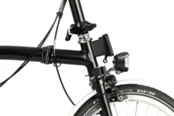 Brompton C Line Utility - 3-Speed - Mid Bar - Standard Seatpost - Dynamo - 16" Folding Bike - 2022 - Black Matt -Bike Sale Shop c line utility 3 speed mid bar standard seatpost dynamo black matt 4 1219669