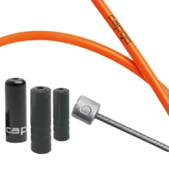 Capgo Blue Line Cable Set For Dropper Posts - Neon Orange