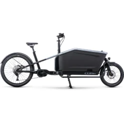 CUBE CARGO SPORT DUAL HYBRID 500 - Electric Cargo Bike - 2023 - Flashgrey / Black