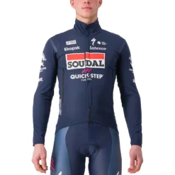 Castelli Perfetto RoS 2 Jacket Team Soudal Quick-Step - Belgian Blue 424