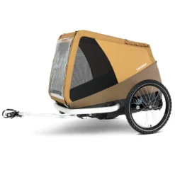 Croozer Dog Mikke - Bike Trailer For Dogs - Sundown Yellow