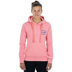 CUBE Organic Women's Hoodie - Rose -Bike Sale Shop cube organic ws hoodie women rose 3 1067800