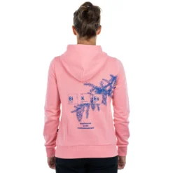 CUBE Organic Women's Hoodie - Rose -Bike Sale Shop cube organic ws hoodie women rose 4 1067801