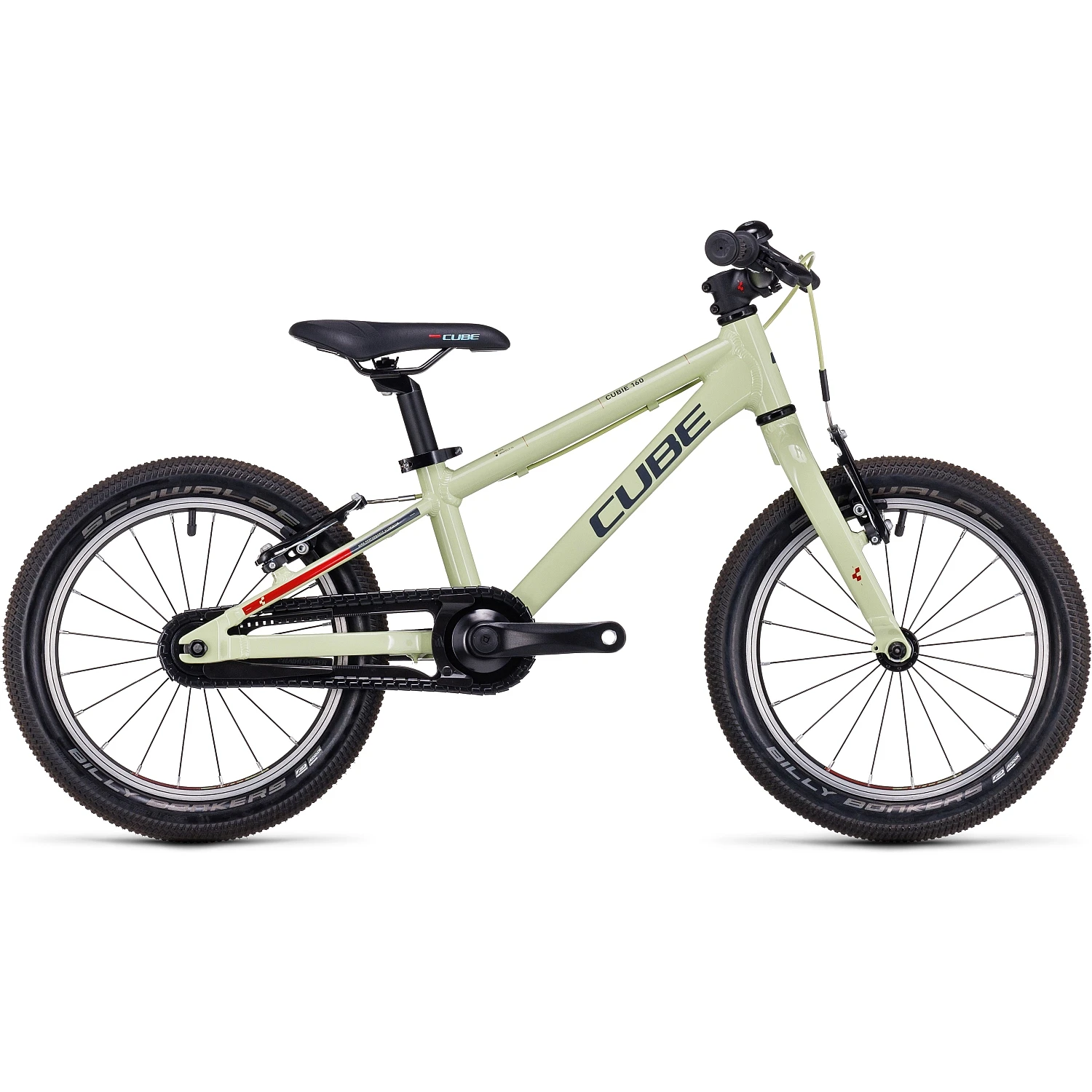 CUBE CUBIE 160 - 16" Children's Bike - 2023 - Green / Red 1 CUBE CUBIE 160 - 16" Children's Bike - 2023 - Green / Red
