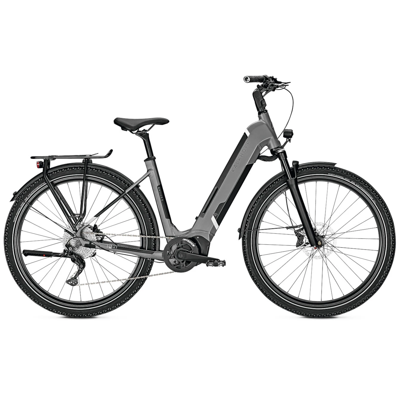 Kalkhoff ENTICE 5.B MOVE+ - Low Entry E-Bike - 2022 - Jetgrey Matt 1 Kalkhoff ENTICE 5.B MOVE+ - Low Entry E-Bike - 2022 - Jetgrey Matt