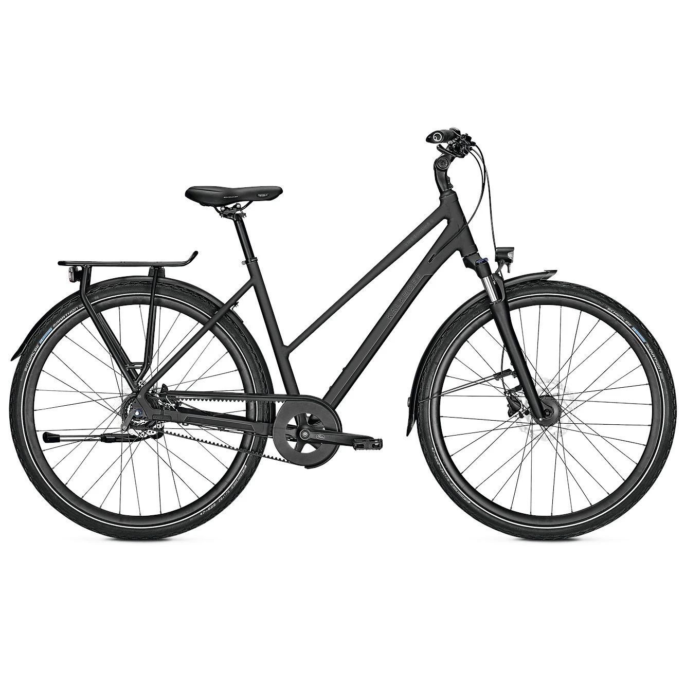 Kalkhoff ENDEAVOUR 8 - Women Trekking Bike With Belt Drive - 2023 - Jetgrey Matt 1 Kalkhoff ENDEAVOUR 8 - Women Trekking Bike With Belt Drive - 2023 - Jetgrey Matt