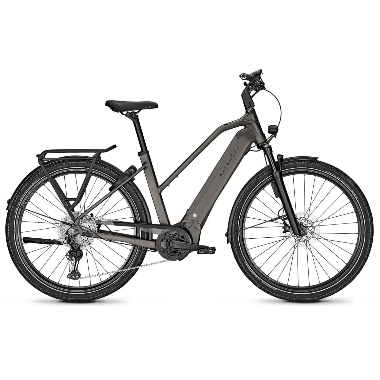 Kalkhoff ENDEAVOUR 5.B ADVANCE+ ABS - Women Trekking E-Bike - 2023 - Jetgrey Matt 1 Kalkhoff ENDEAVOUR 5.B ADVANCE+ ABS - Women Trekking E-Bike - 2023 - Jetgrey Matt