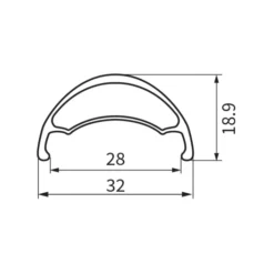 Dartmoor Tomcat Rim - MTB | 27.5" | Tubeless Ready - Black -Bike Sale Shop dartmoor tomcat rim 4 1229668