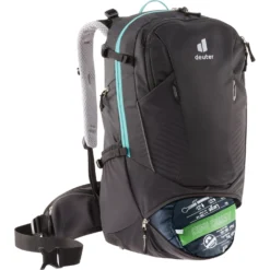 Deuter Trans Alpine 28 SL Women's Backpack - Black -Bike Sale Shop deuter trans alpine 28 sl women backpack black 4 923024