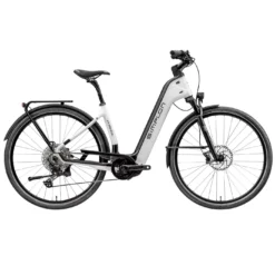 Simplon CHENOA BOSCH CX B3 - Enviolo HD - Easy Entry Carbon Electric Trek Bike - 2023 - Pearlwhite Glossy / Black Matt