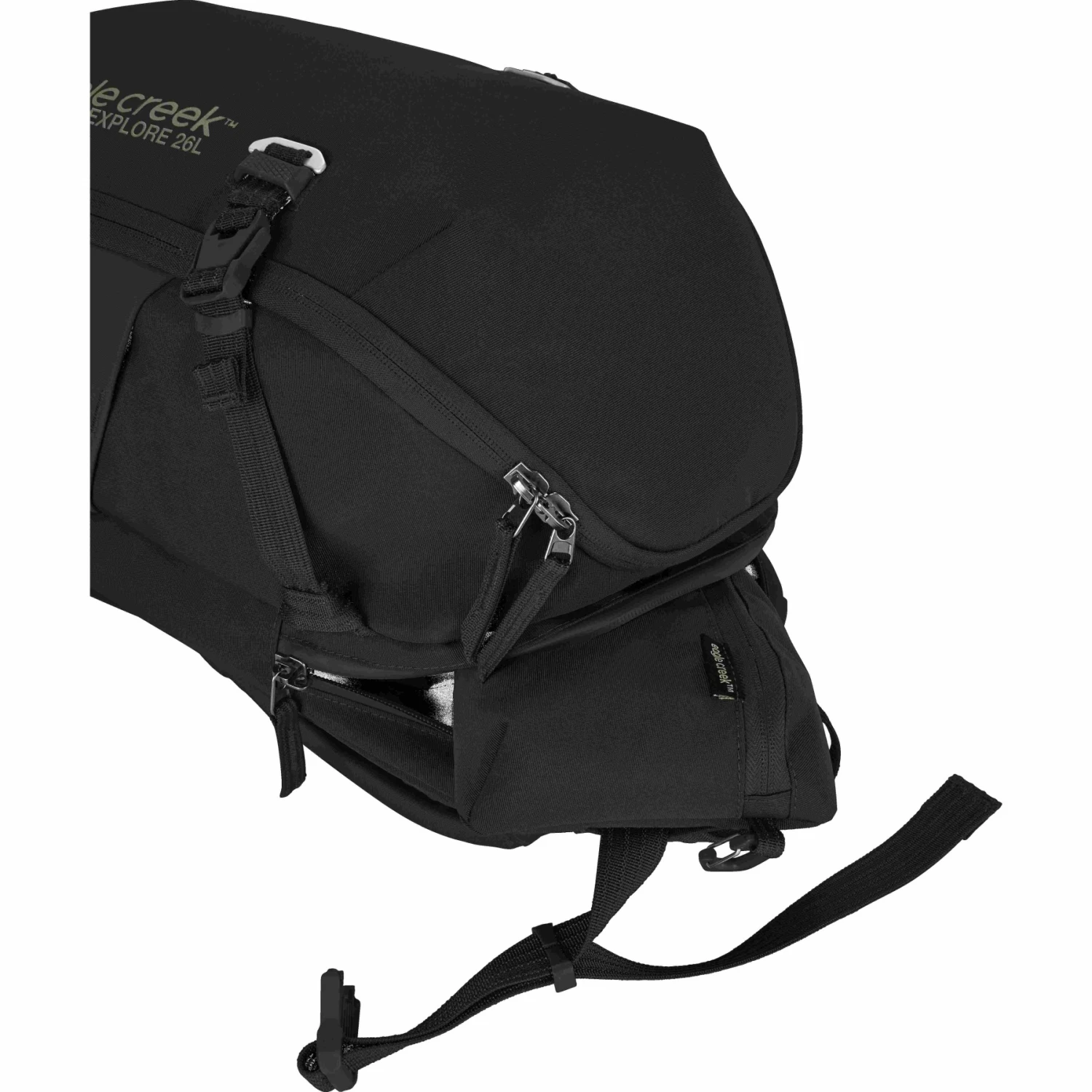 Eagle Creek Explore Backpack 26L - Black 7 Eagle Creek Explore Backpack 26L - Black - Image 7