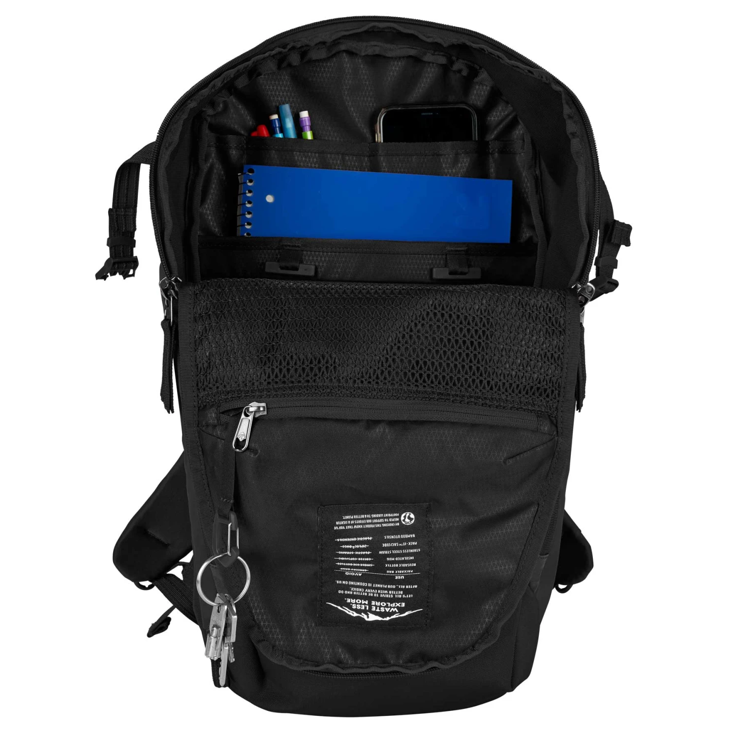 Eagle Creek Explore Backpack 26L - Black 5 Eagle Creek Explore Backpack 26L - Black - Image 5