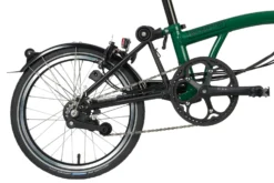Brompton Electric C Line Explore - 6-Speed - High Bar - Extended Seatpost - 16" Electric Folding Bike - 2023 - Racing Green -Bike Sale Shop electric c line explore 6 speed high bar extended seatpost racing green 5 1452371 1