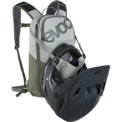 EVOC Ride 8L Backpack + 2L Hydration Bladder - Stone/Dark Olive -Bike Sale Shop evoc ride 8 div 5 1089761 1