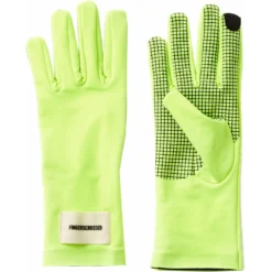 FINGERSCROSSED Mid Season Cycling Gloves - Neon