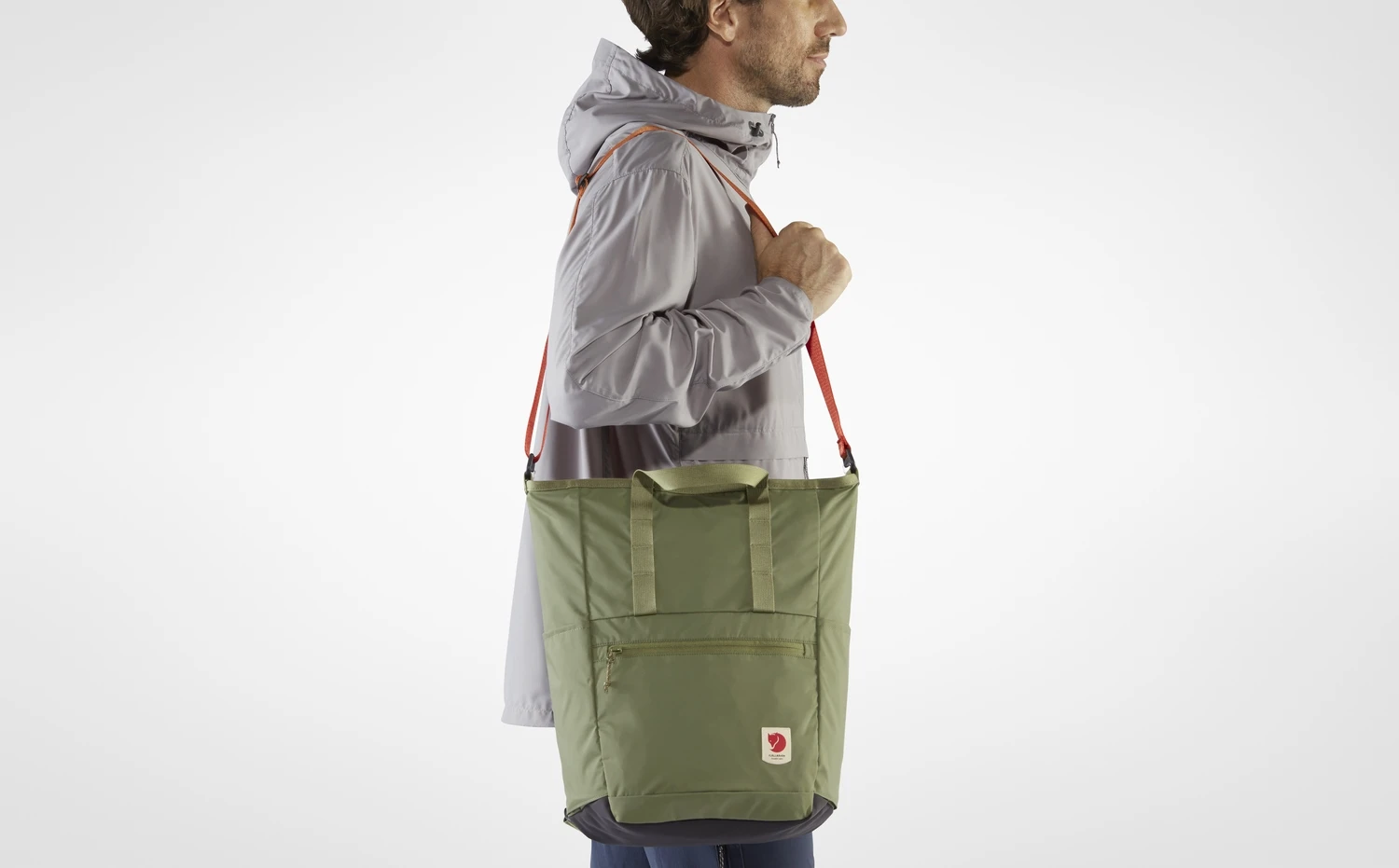 FJÄLLRÄVEN Fjällräven High Coast Totepack / Backpack - 23L - Green 4 FJÄLLRÄVEN Fjällräven High Coast Totepack / Backpack - 23L - Green - Image 4