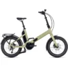 CUBE FOLD SPORT HYBRID 500 - 20" Electric Folding Bike - 2023 - Green / Black