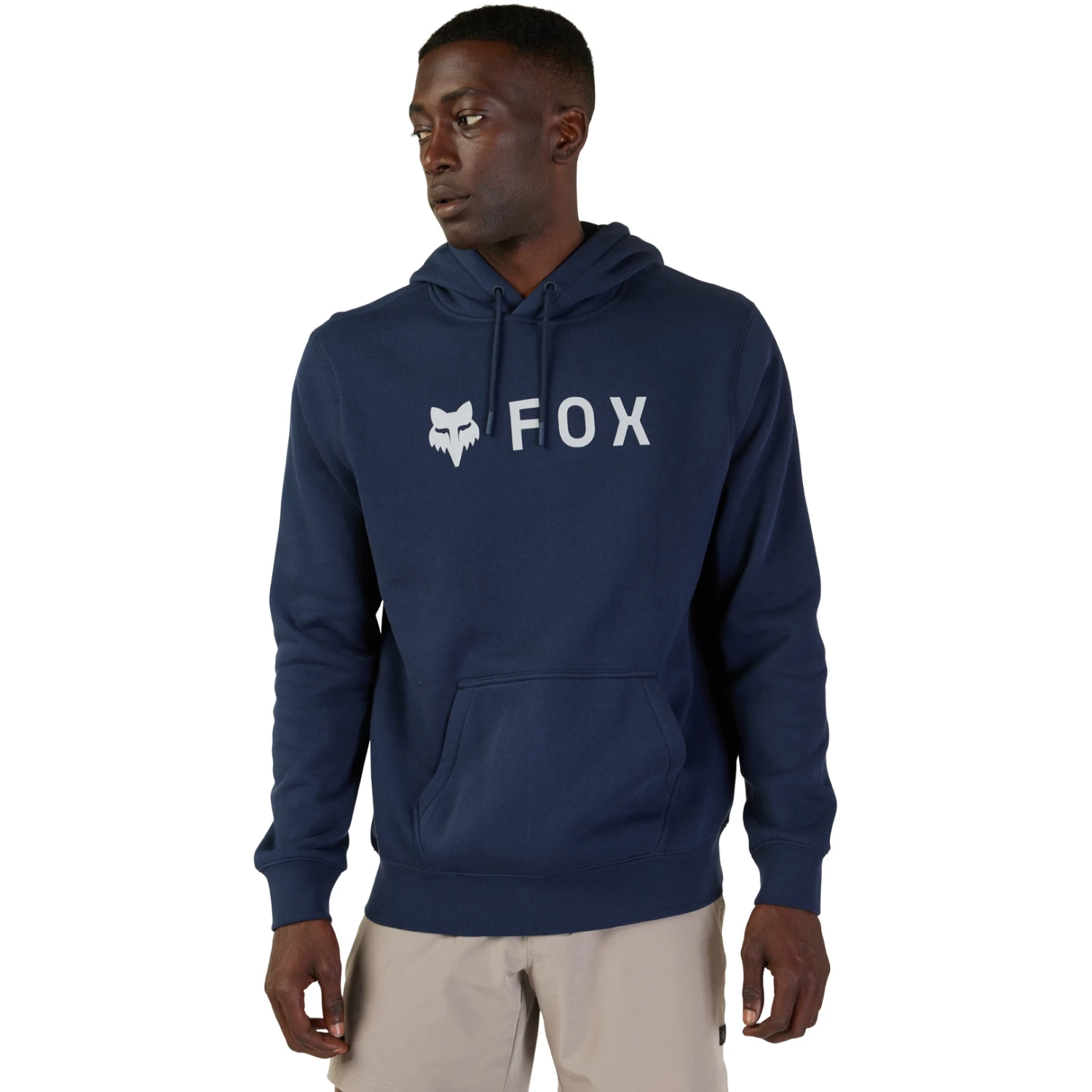 Fox Racing FOX Absolute Fleece Hooded Sweater Men - Midnight 1 Fox Racing FOX Absolute Fleece Hooded Sweater Men - Midnight