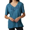 Fox Racing FOX Boundary Short Sleeve Top Women - Dark Slate