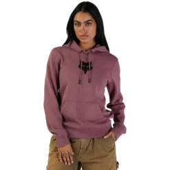 Fox Racing FOX Head Fleece Hoodie Women - Cordovan