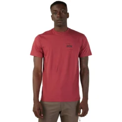 Fox Racing FOX Invent Tomorrow Premium Shortsleeve Shirt Men - Scarlet