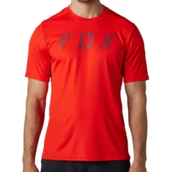 Fox Racing FOX Ranger MTB Shortsleeve Jersey Men - Moth - Fluorescent Red -Bike Sale Shop fox ranger mtb short sleeve jersey moth 7 1414183