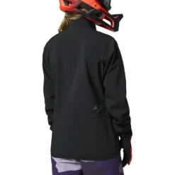 Fox Racing FOX Ranger Fire Jacket Women - Black/purple -Bike Sale Shop fox womens ranger fire jacket black purple 4 955875