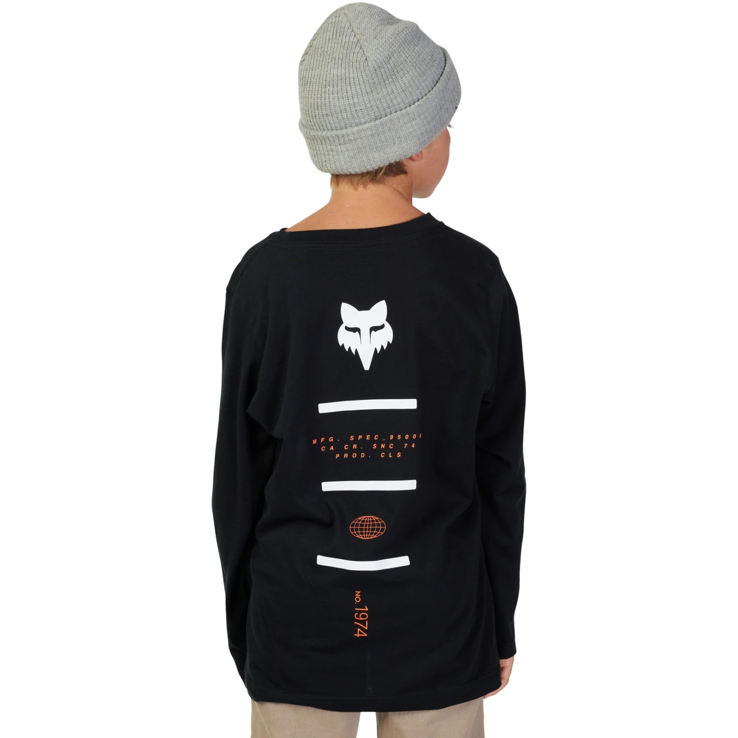 Fox Racing FOX Magnetic Longsleeve Youth - Black 2 Fox Racing FOX Magnetic Longsleeve Youth - Black - Image 2