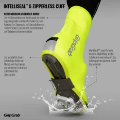 GripGrab Arctic Waterproof Deep Winter Hi-Vis Shoe Covers - Yellow Hi-Vis -Bike Sale Shop gripgrab arctic waterproof deep winter hi vis shoe cover yellow hi vis 8 1094078