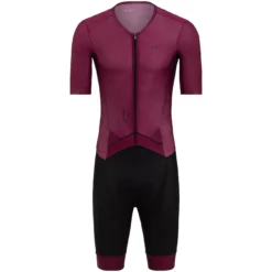 Hiru Men's Lab Skinsuit - Garnet - 1S