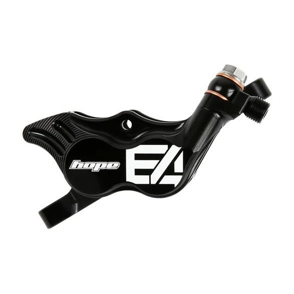 Hope Tech 4 E4 Disc Brake - Black/orange - Lever Right 3 Hope Tech 4 E4 Disc Brake - Black/orange - Lever Right - Image 3