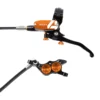 Hope Tech 4 E4 Disc Brake - Black/orange - Lever Right