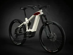 Haibike HYBE 9 I750Wh - 29"/27.5" Electric Mountain Bike - 2024 - Matt Gloss Grey Red -Bike Sale Shop hybe 6 1572307
