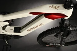 Haibike HYBE 9 I750Wh - 29"/27.5" Electric Mountain Bike - 2024 - Matt Gloss Grey Red -Bike Sale Shop hybe 7 1572308