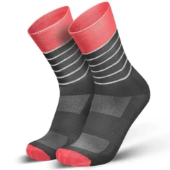 INCYLENCE Ultralight Stripes Socks - Coral