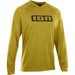 ION Bike Tee Long Sleeve Logo - Dark Amber
